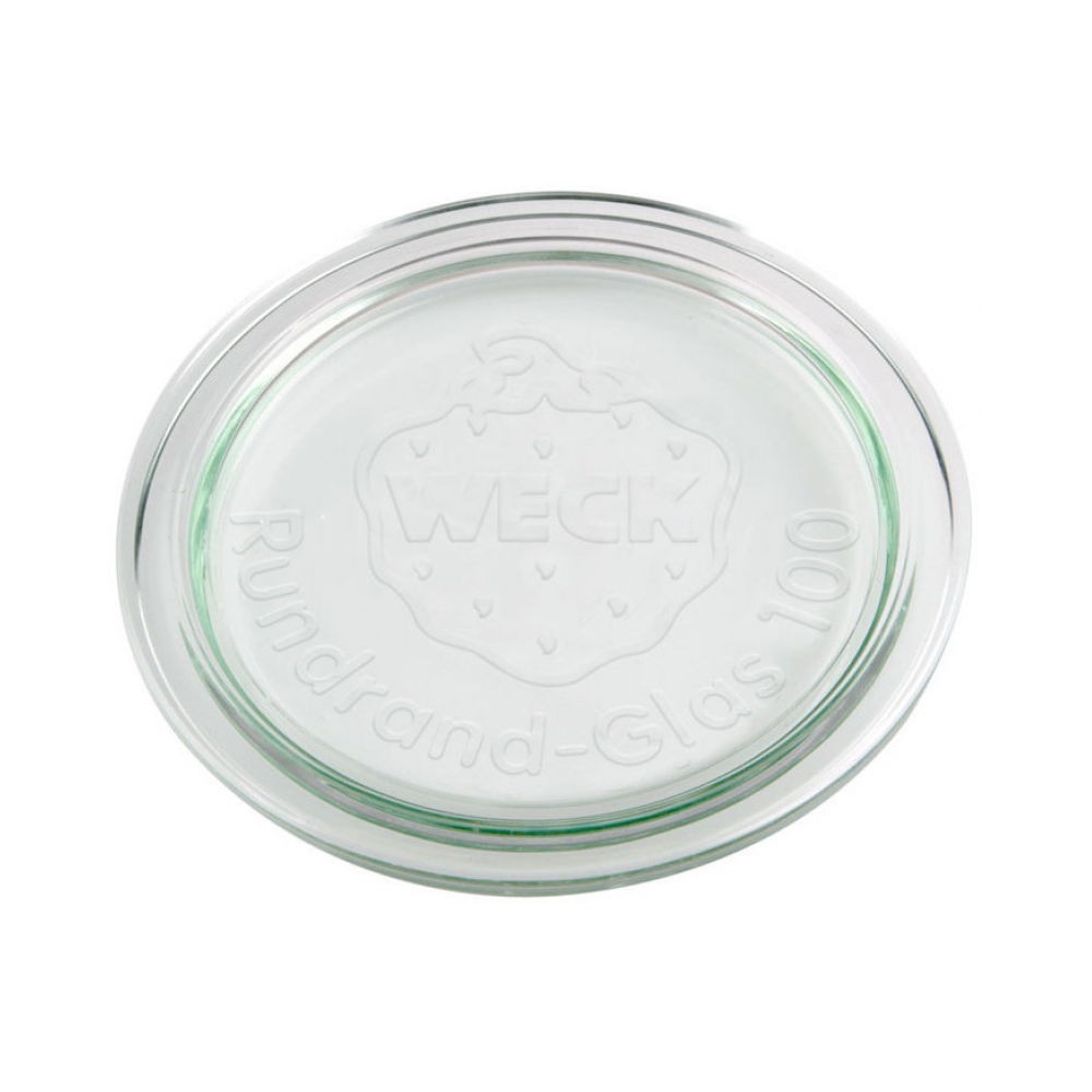 Weck - Glasdeckel, Rundrand 100, 10 Stück