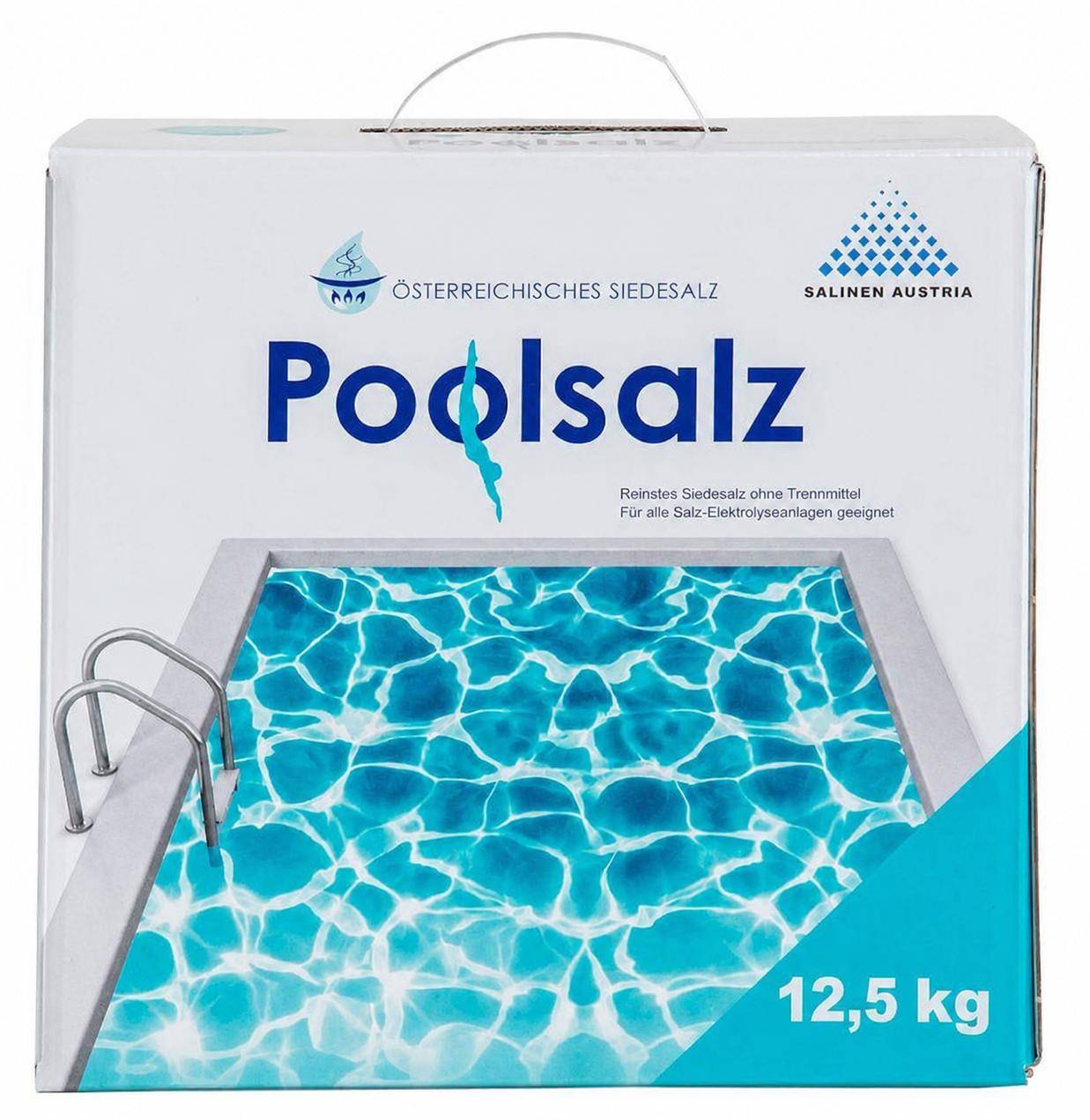 Saline Austria - Poolsalz, 12,5 kg Karton