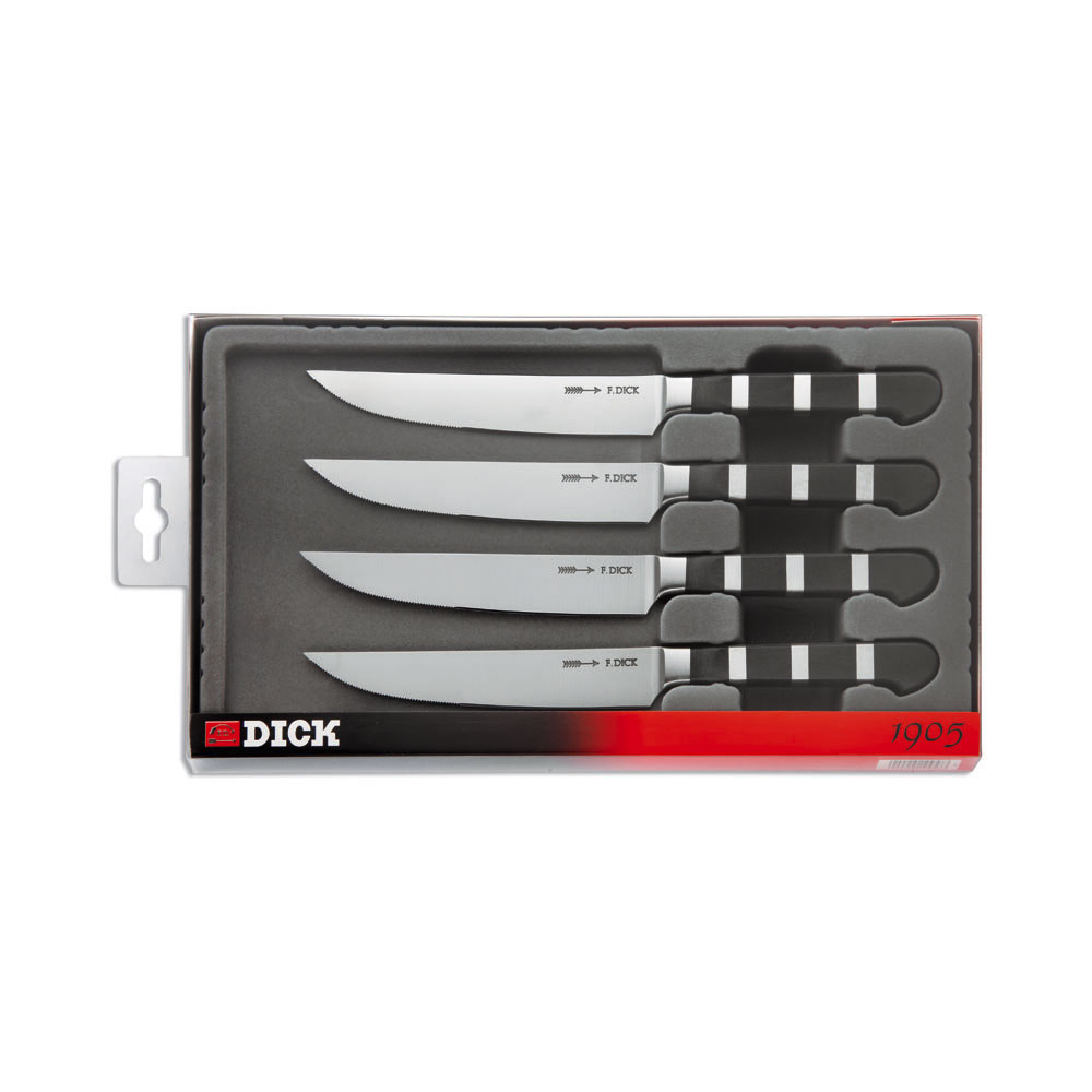 F. DICK - 1905 Steakmesser-Set, 4-tlg., 81984100 F. DICK - 1905 Steakmesser-Set, 4-tlg., 81984100