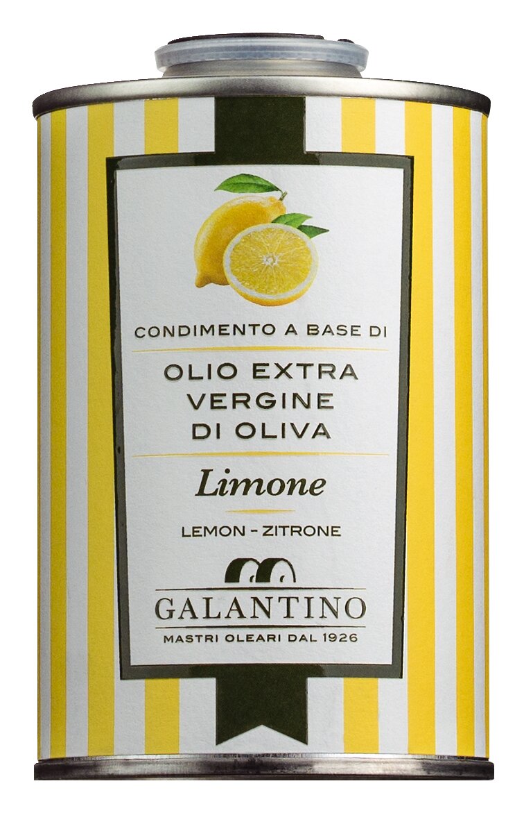Galantino - Olio extra vergine di oliva e limone, 250 ml Dose Galantino - Olio extra vergine di oliva e limone, 250 ml Dose