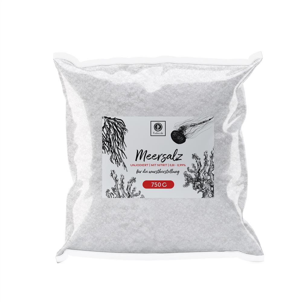 Fuduu.de - Nitritsalz / Pökelsalz mit Meersalz, 0,9% Fuduu.de - Nitritsalz / Pökelsalz mit Meersalz, 0,9%