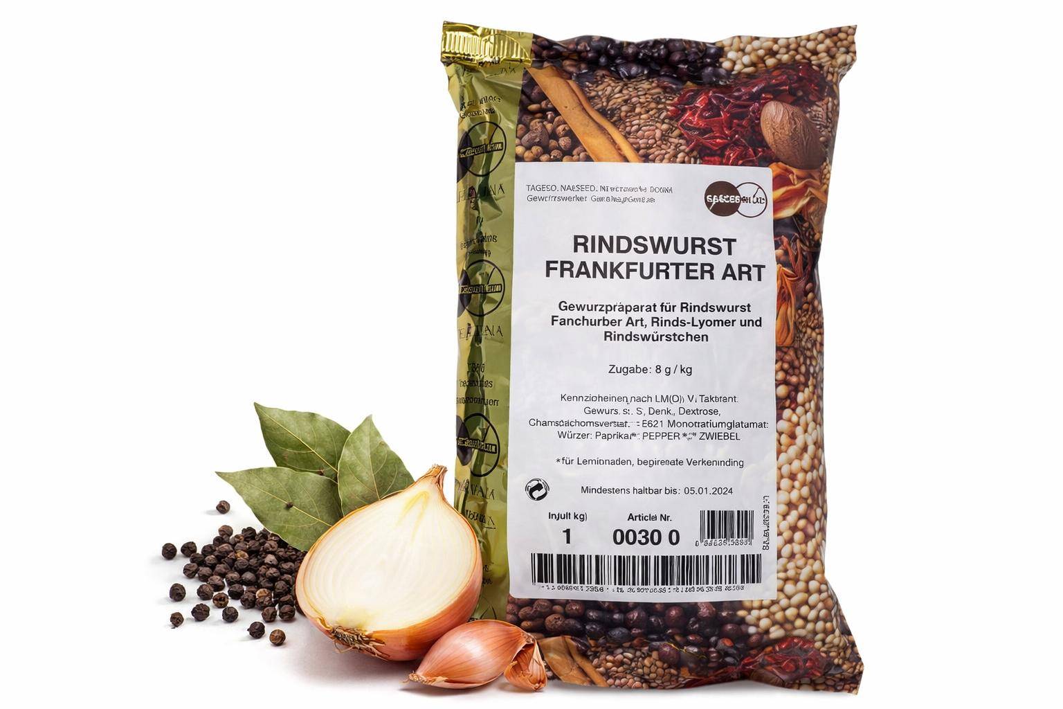 Hagesüd - Rindswurst Frankfurter Art, 1 kg Beutel Hagesüd - Rindswurst Frankfurter Art, 1 kg Beutel