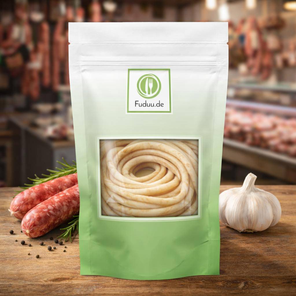 Fuduu.de - Deutscher Schweinedarm, Kaliber 28/30 mm, 91 Meter