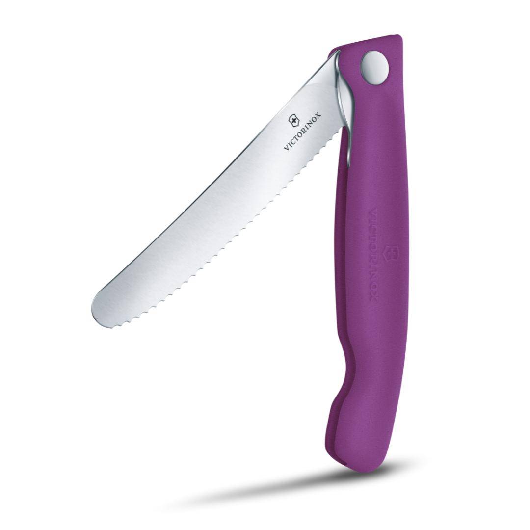 Victorinox - Picknickmesser, violett, 11 cm, 6.7835.FC1