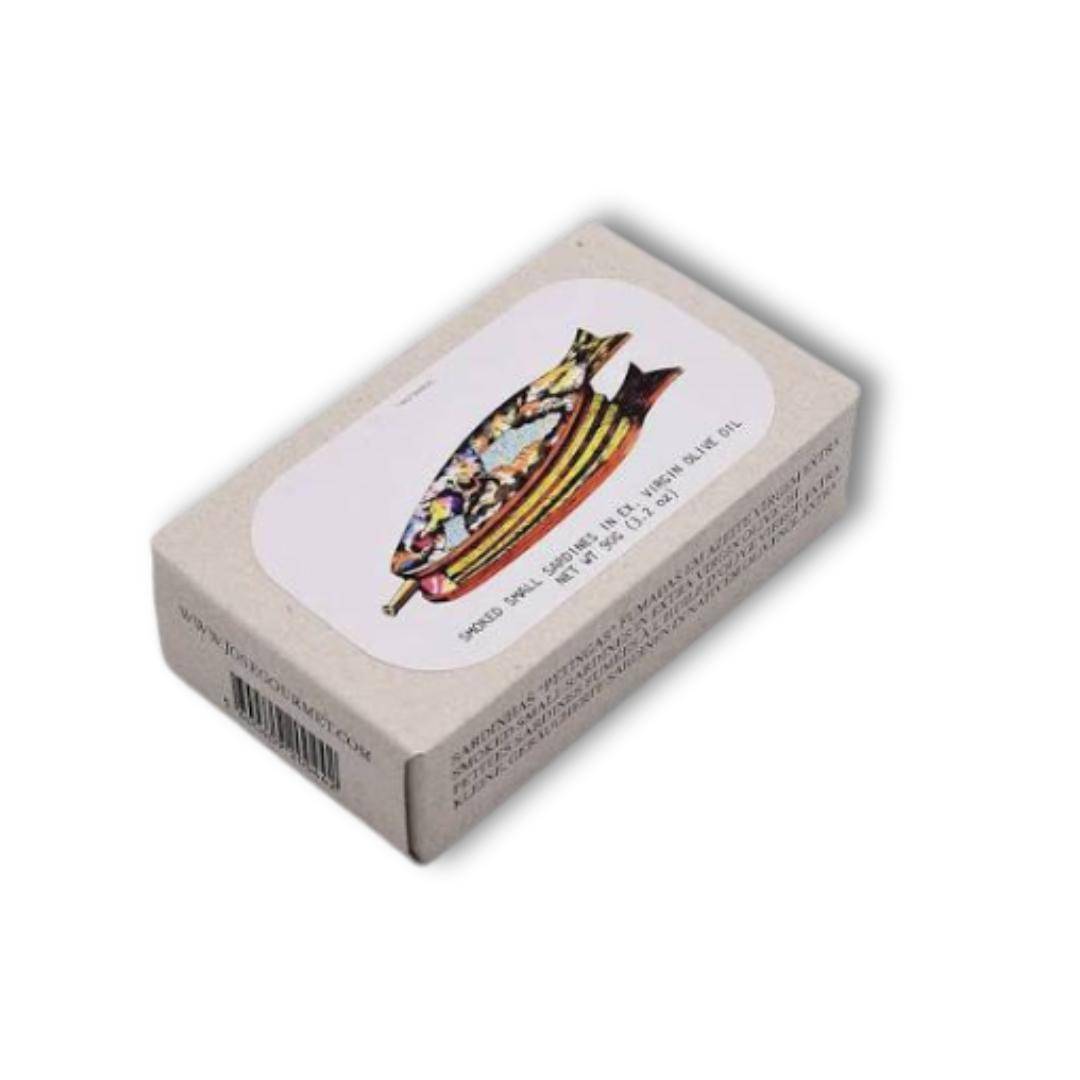 Jose Gourmet - Geräucherte Sardinen in nativem Olivenöl extra, 90 g Dose