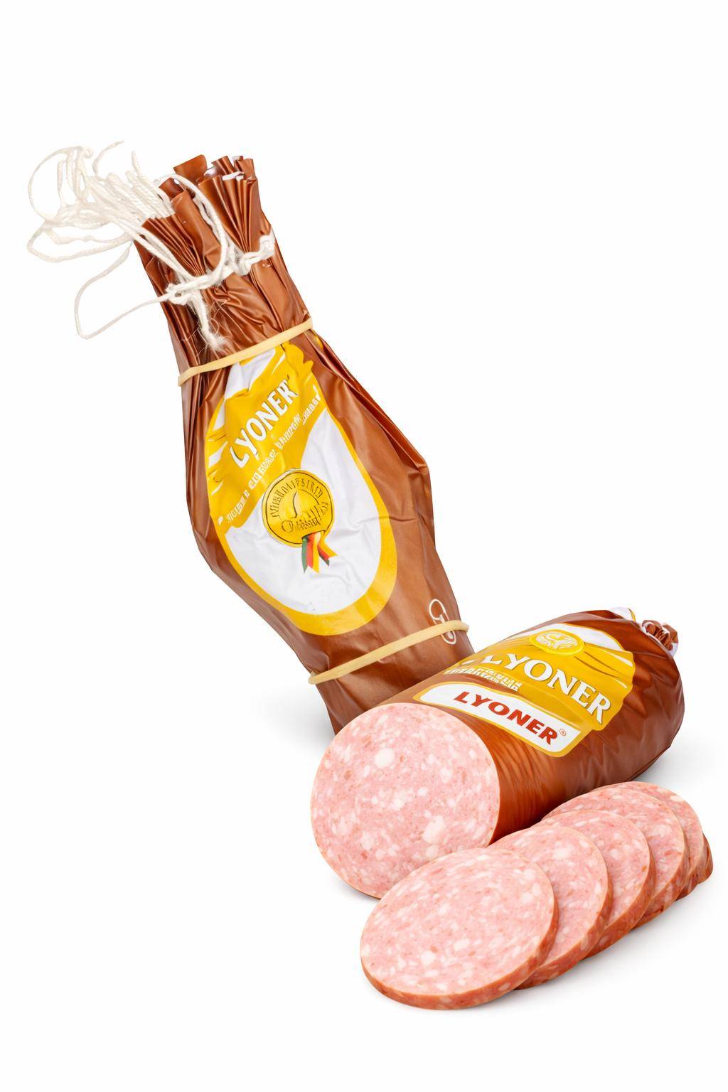 Walsroder - F plus braun "Lyoner Feinschmecker", Kaliber 55/21 cm, 1 Bund