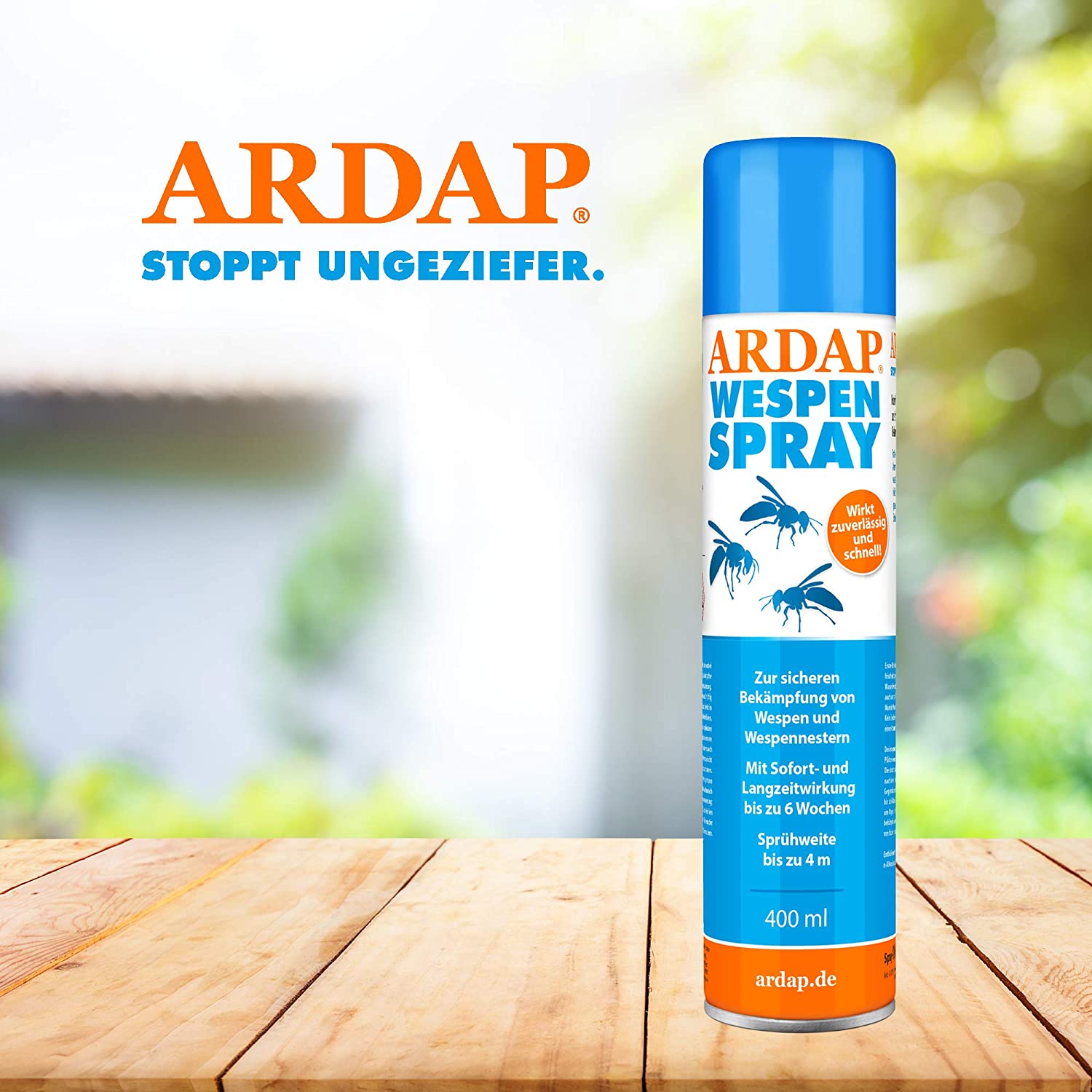 Ardap - Wespenspray, 400 ml Sprühdose Ardap - Wespenspray, 400 ml Sprühdose