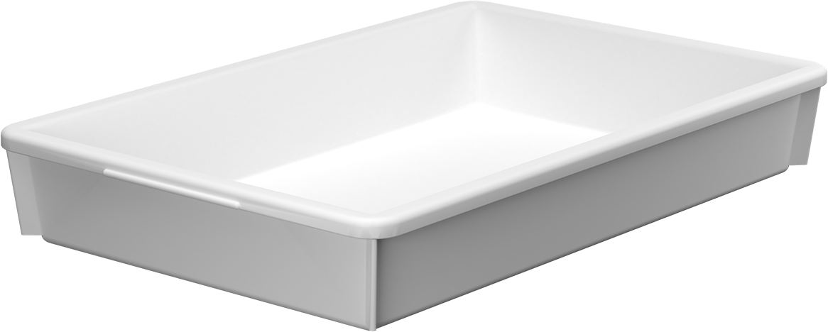 Fuduu.de - Stapelkasten, Farbe: weiß, 7l Fuduu.de - Stapelkasten, Farbe: weiß, 7l