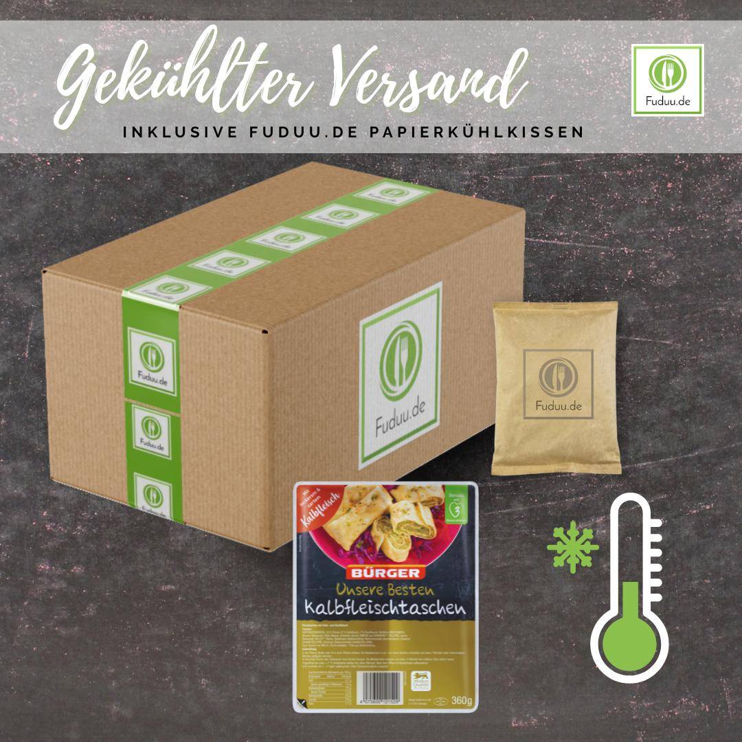 Bürger - "Unsere Besten" Kalbfleischtaschen, 360 g Beutel