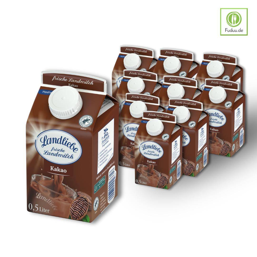 Landliebe - Frische Landmilch Kakao 1,5%, 10 x 500 ml Landliebe - Frische Landmilch Kakao 1,5%, 10 x 500 ml