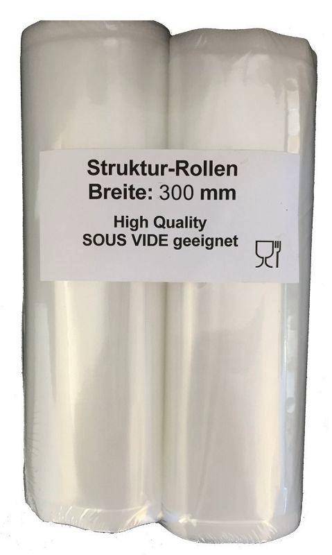 Vakuumfolie Struktur Rollen, 300 mm, 2 x 6 Meter