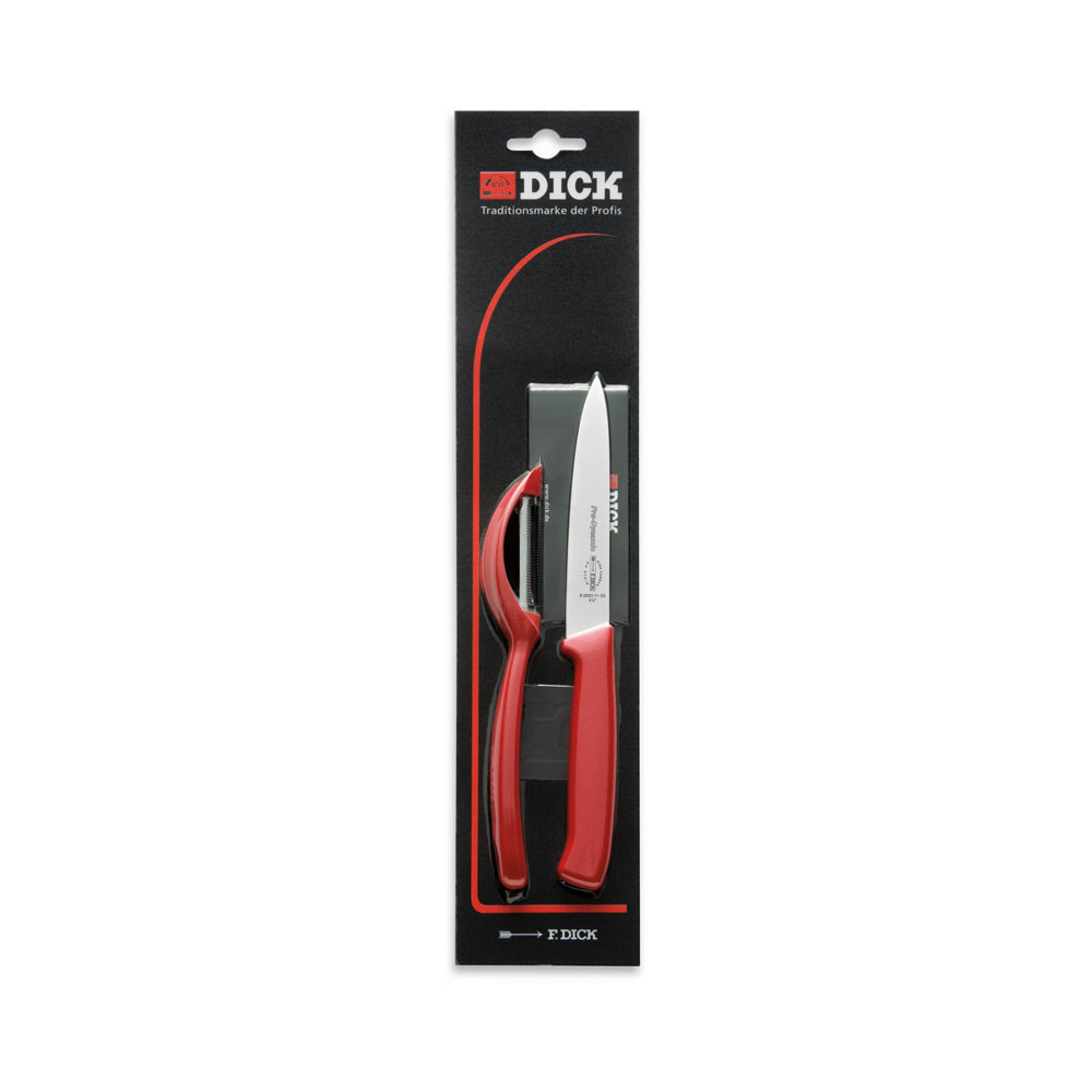 F. DICK - Messer-Set mit Schäler, 2-tlg. , 8570010 F. DICK - Messer-Set mit Schäler, 2-tlg. , 8570010