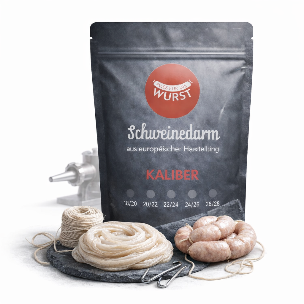 Alles für die Wurst - Schweinedarm, 30 | 32 mm, 25 Meter Alles für die Wurst - Schweinedarm, 30 | 32 mm, 25 Meter