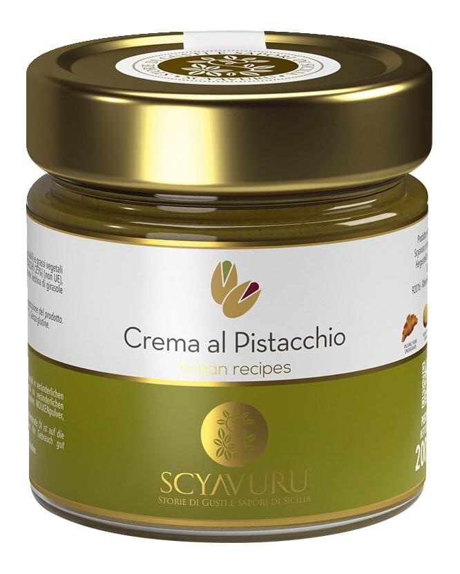 Scyavuru - Crema al pistacchio - Pistaziencreme, 200 g Glas Scyavuru - Crema al pistacchio - Pistaziencreme, 200 g Glas