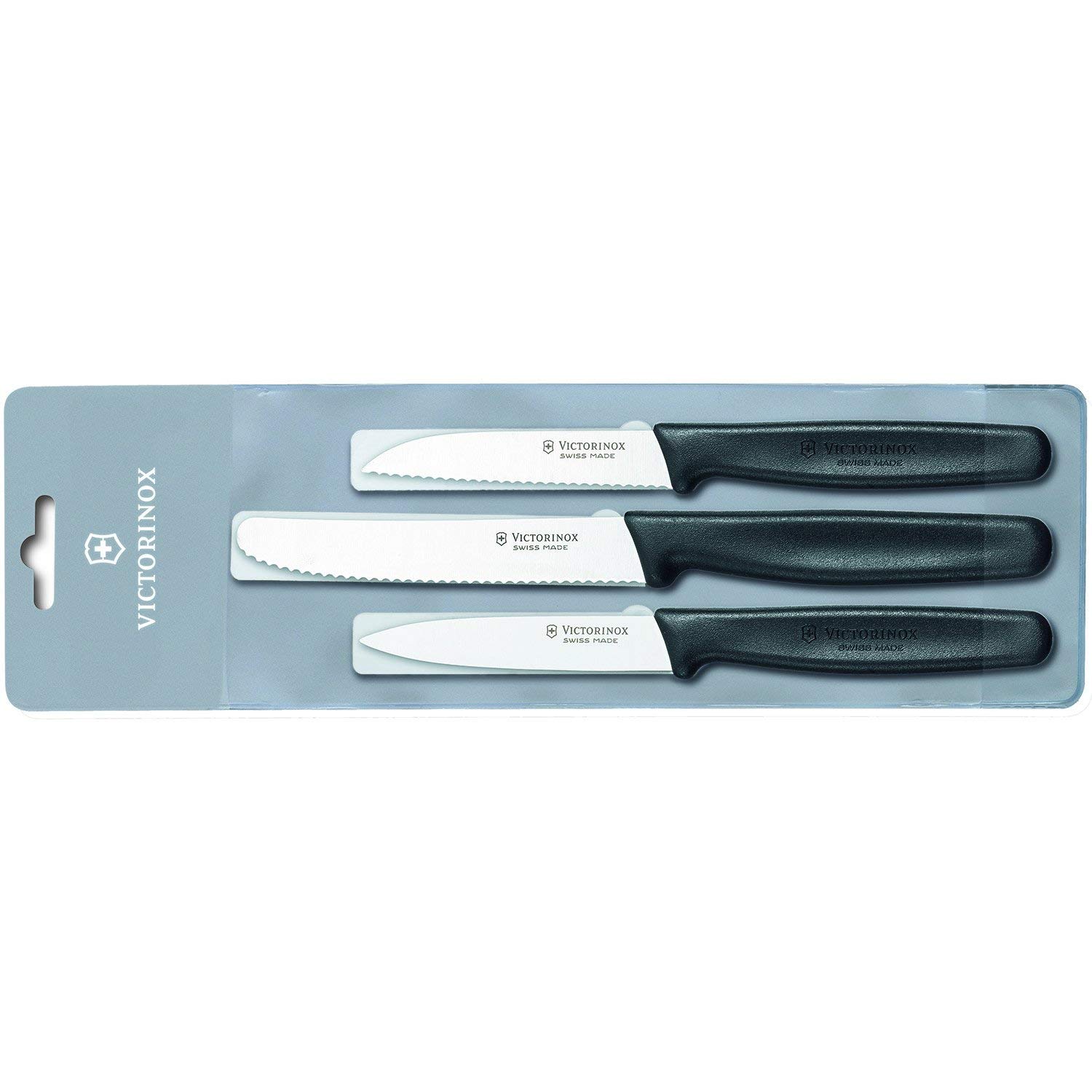 Victorinox - Küchenmesser Gemüsemesser-Set, 6.7113.3, schwarz
