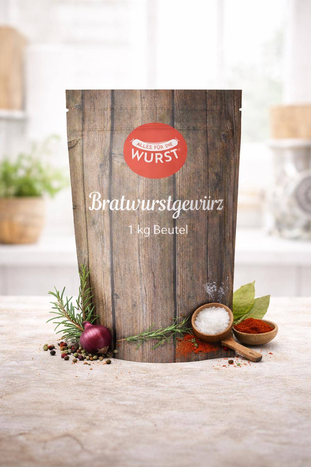 Alles für die Wurst - Bratwurstgewürz, 125 g Beutel Alles für die Wurst - Bratwurstgewürz, 125 g Beutel