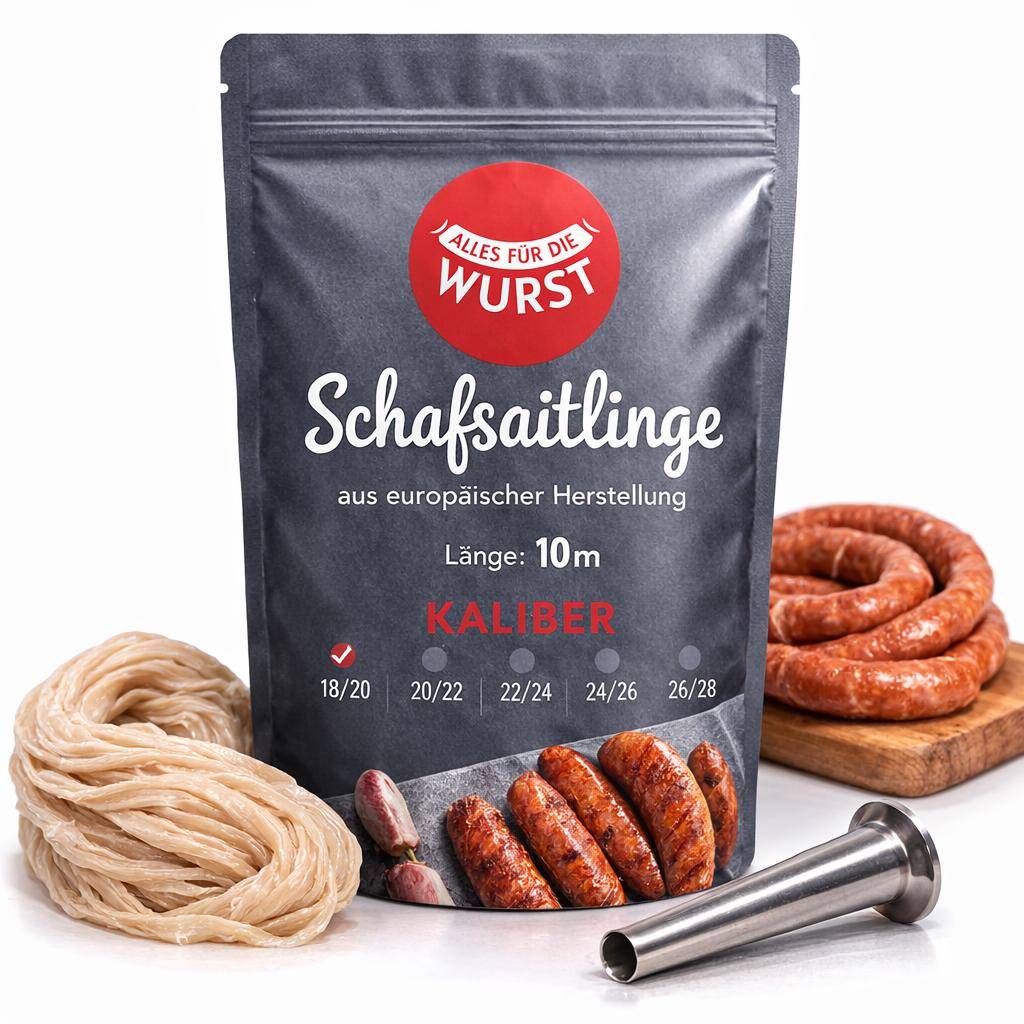 Alles für die Wurst - Irische Schafsaitlinge, 10 Meter