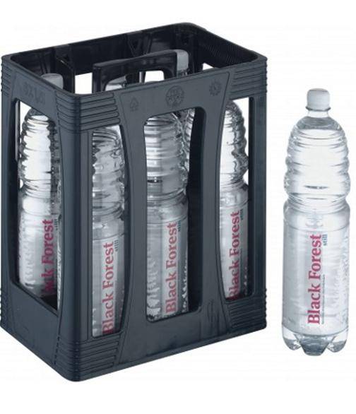 Black Forest - Mineralwasser Still, 12 x 1,5 l (inkl. Flaschen- und Kastenpfand) Black Forest - Mineralwasser Still, 12 x 1,5 l (inkl. Flaschen- und Kastenpfand)