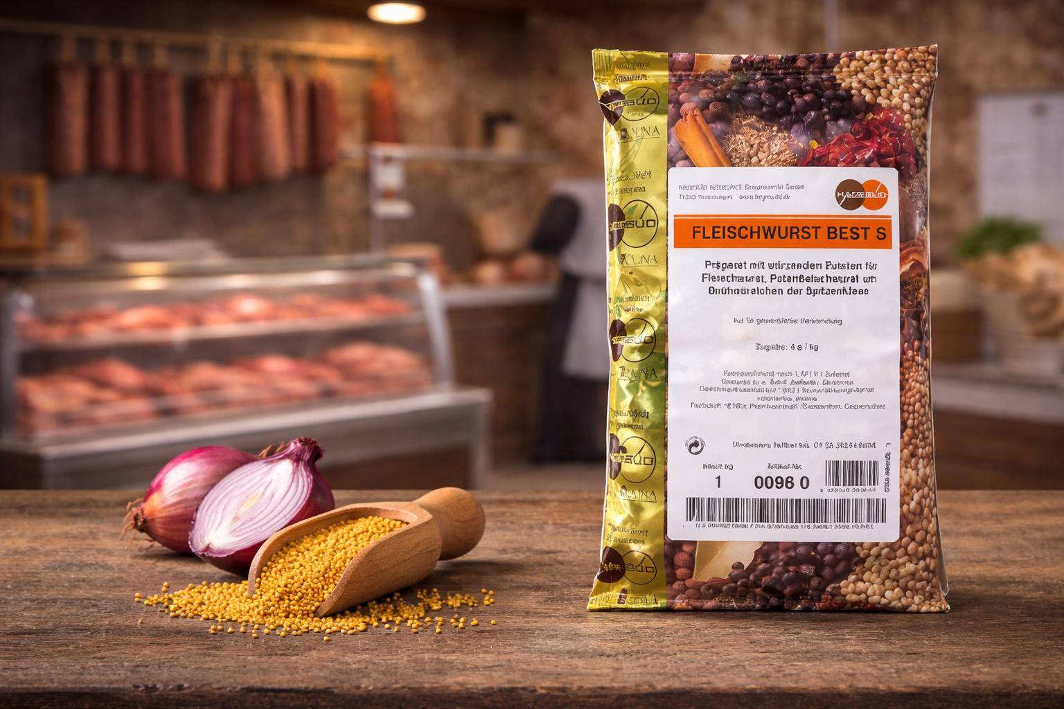 Hagesüd - Fleischwurst Best S, 1 kg Beutel Hagesüd - Fleischwurst Best S, 1 kg Beutel