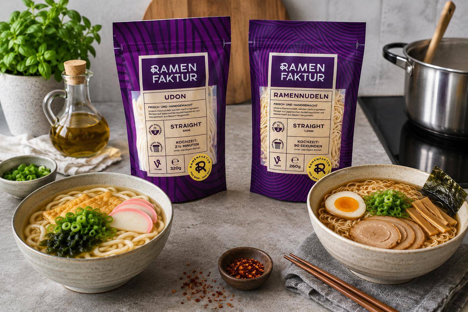 Ramenfaktur - "Bowl-Duo" - das Ramen-Probierset