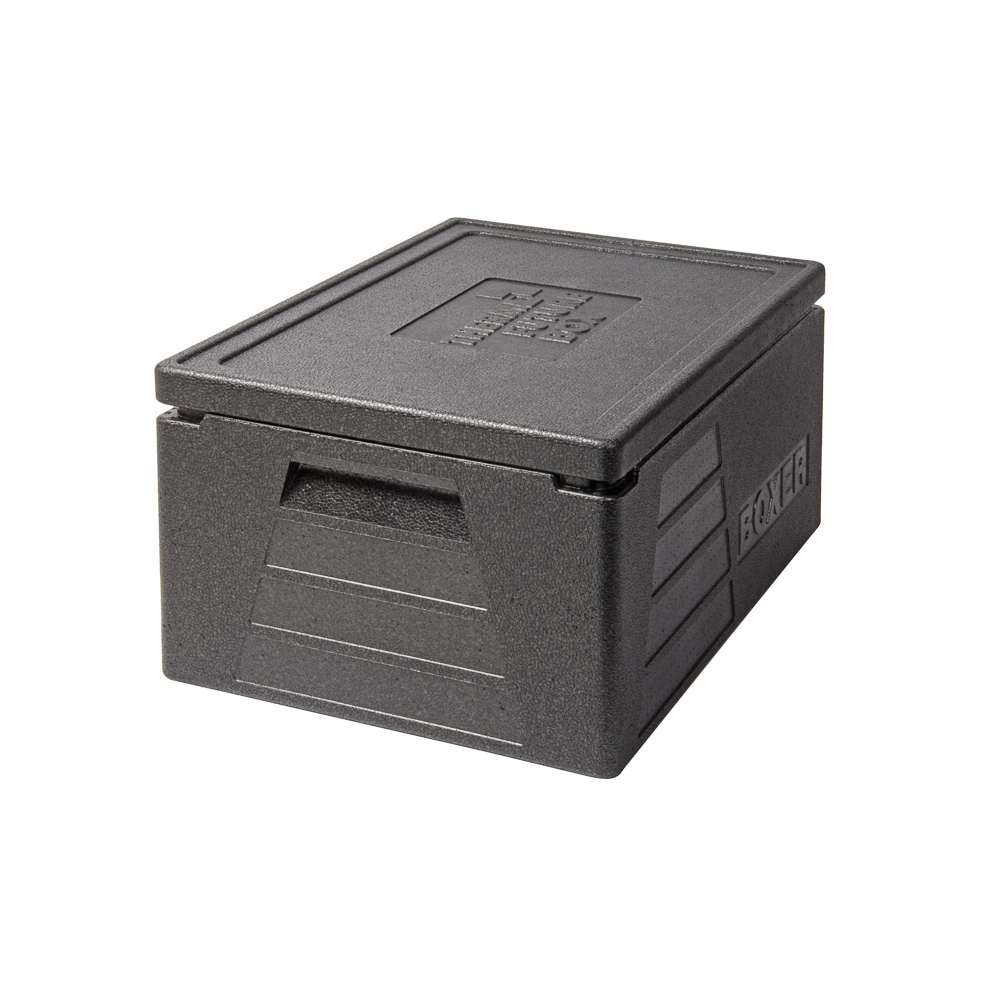 Thermo Future - Isolier u. Warmhalte Box schwarz, 42 Liter, 10383