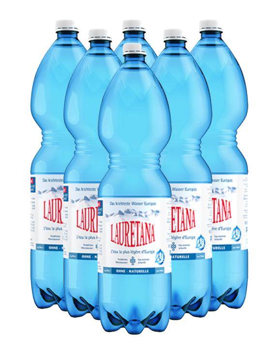 Lauretana - STILL in der 1,5 l PET Flasche, 6 Stück (inkl.Pfand)