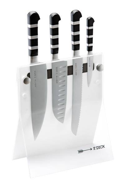 F. DICK - 1905 Messerblock "4 Knives", 4-tlg., weiß, 81972000-05
