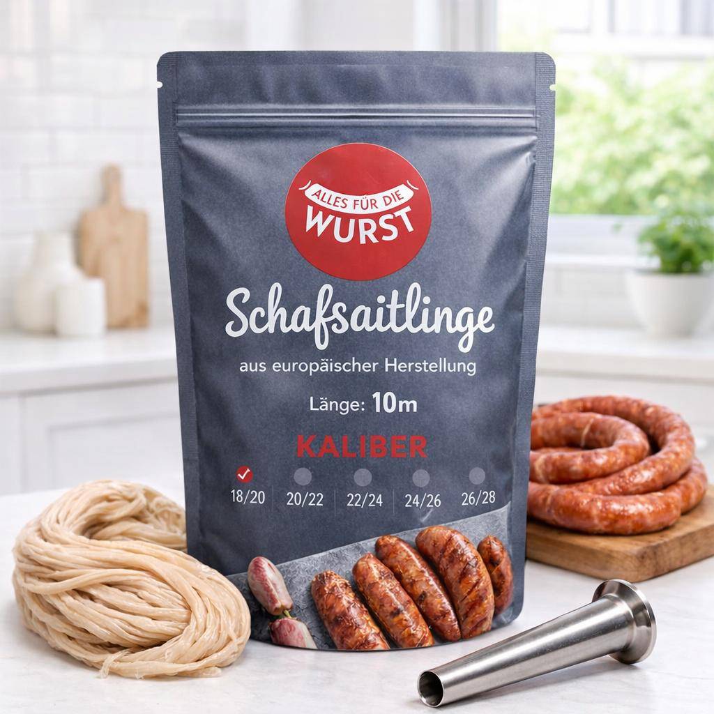 Alles für die Wurst - Irische Schafsaitlinge, 10 Meter