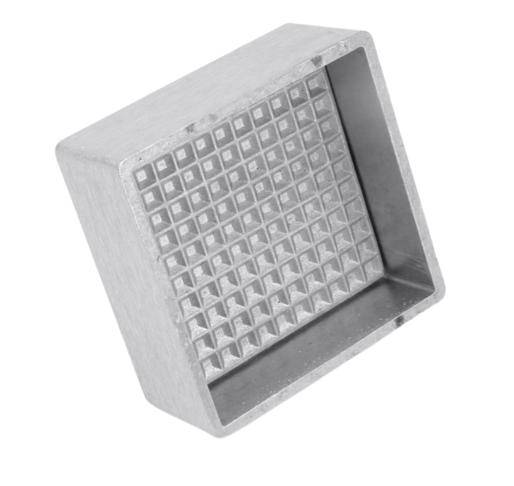 Adelmann - Hackfleischformer aus Aluminium, 150 mm (rund)