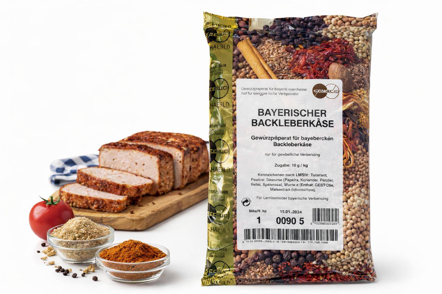 Hagesüd - Bayrischer Backleberkäse, 1 kg Beutel Hagesüd - Bayrischer Backleberkäse, 1 kg Beutel