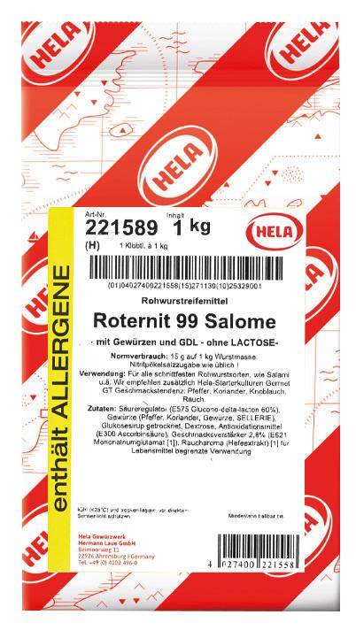 Hela - Roternit 99 Salome Würzung, 1 kg Beutel