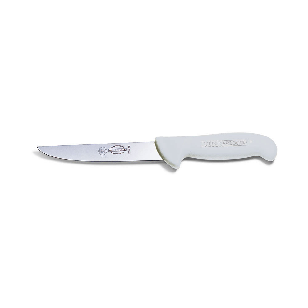F. DICK - ErgoGrip Ausbeinmesser, breit, 15 cm, weiß, 8225915-05 F. DICK - ErgoGrip Ausbeinmesser, breit, 15 cm, weiß, 8225915-05