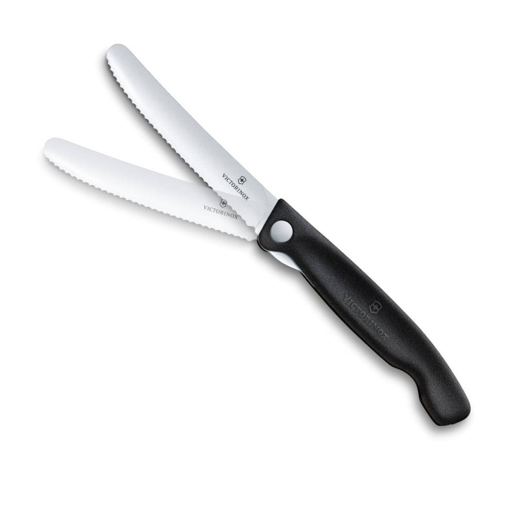 Victorinox - Picknickmesser, schwarz, 11 cm, 6.7833.F