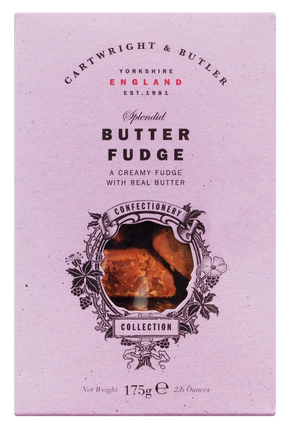 Cartwright & Butler - Butter Fudge, 175 g Pack Cartwright & Butler - Butter Fudge, 175 g Pack