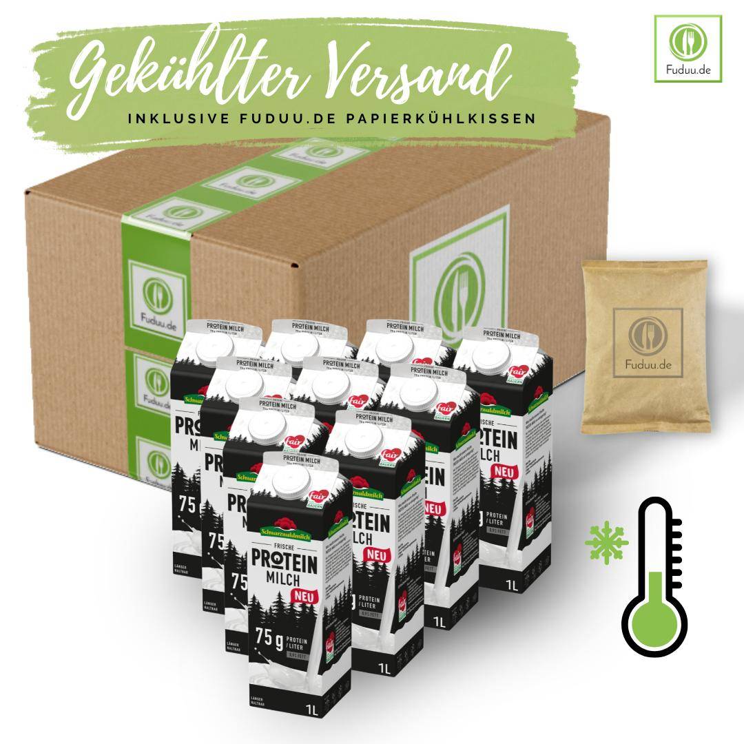 Schwarzwaldmilch Protein - F-Protein Milch 0,1%, 10 x 1 Liter