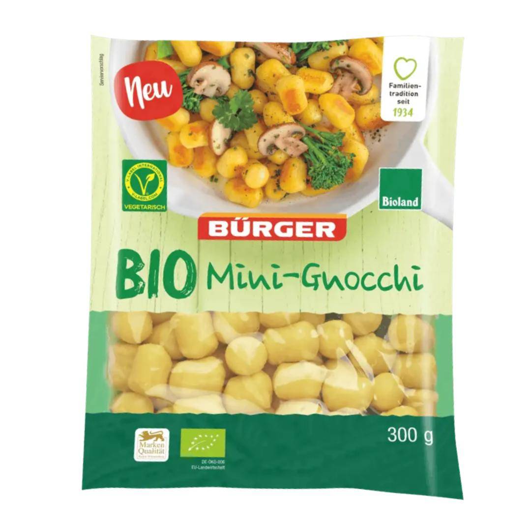 Bürger - Bio Mini-Gnocchi, 300 g Beutel Bürger - Bio Mini-Gnocchi, 300 g Beutel