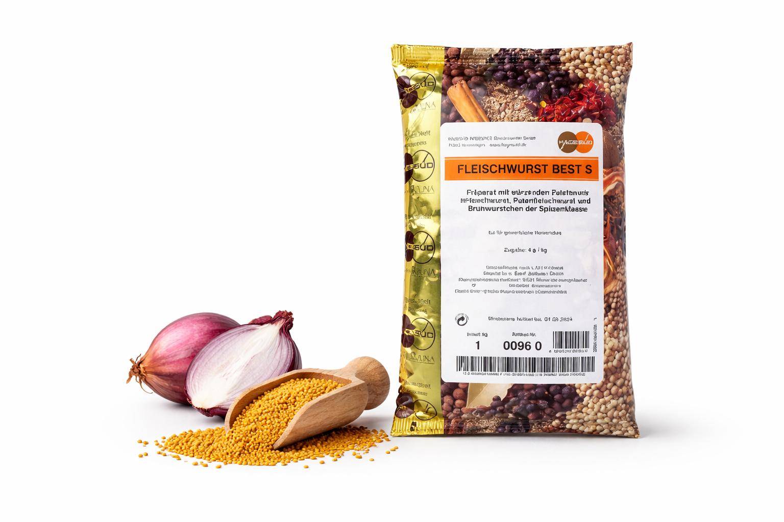 Hagesüd - Fleischwurst Best S, 1 kg Beutel