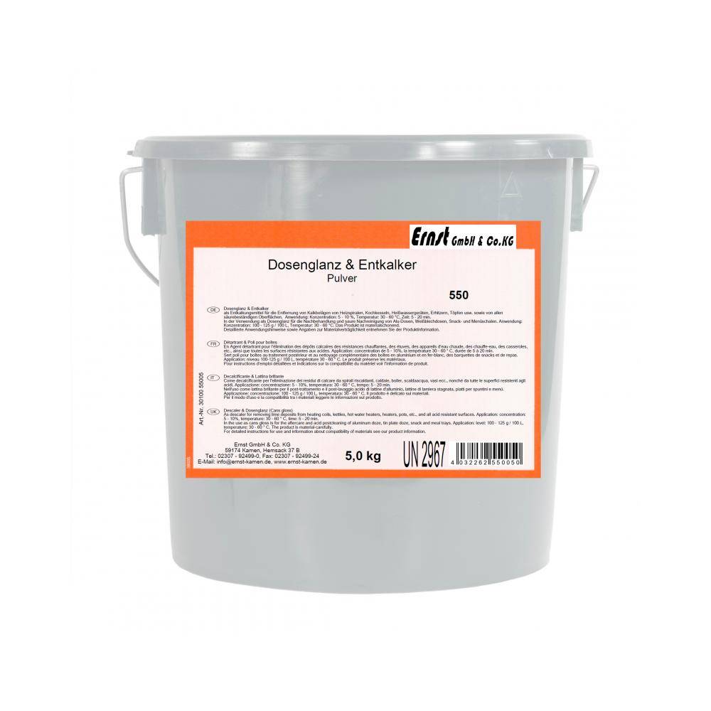 Ernst - Dosenglanz, Pulver, 550, 5 kg Eimer