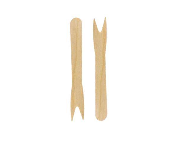 Fuduu.de - Pommes Gabeln, Holz, 1000 Stück