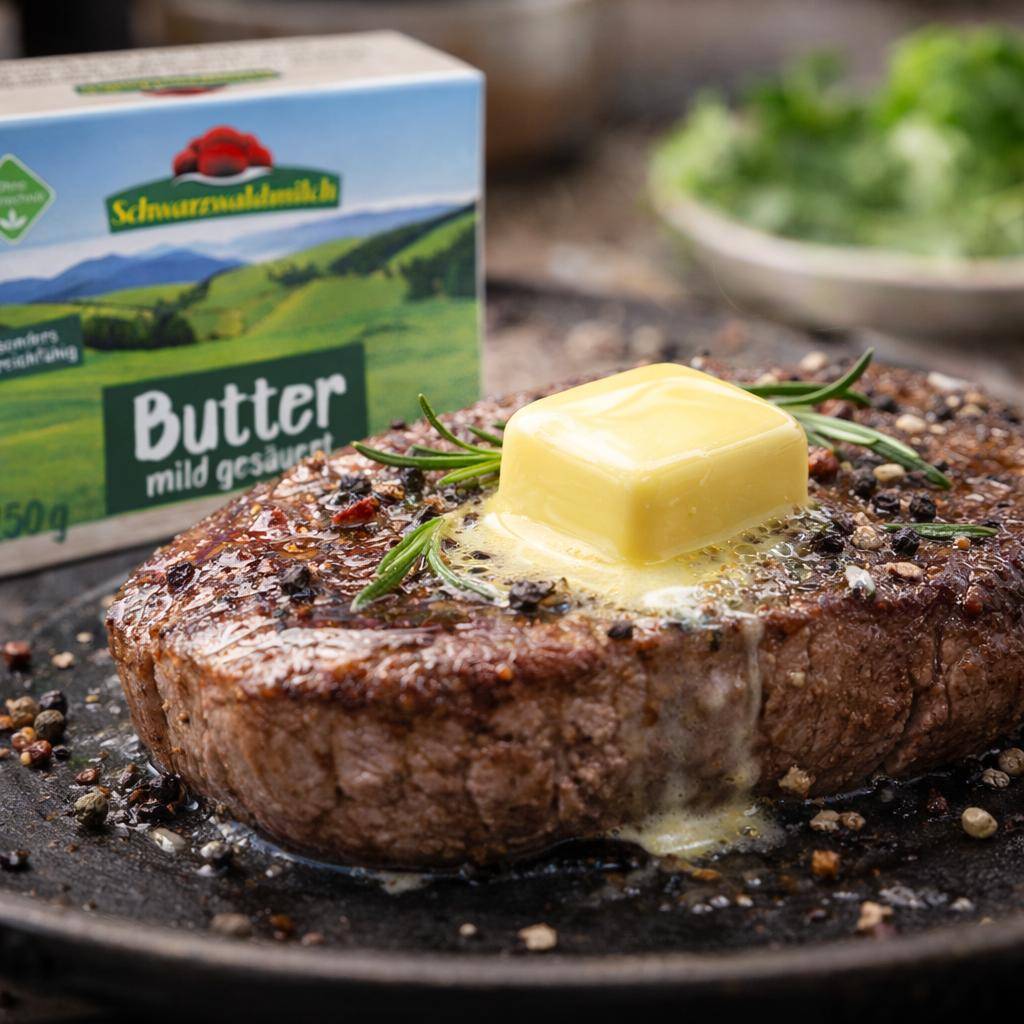 Schwarzwaldmilch - Butter mild gesäuert, 250 g Packung