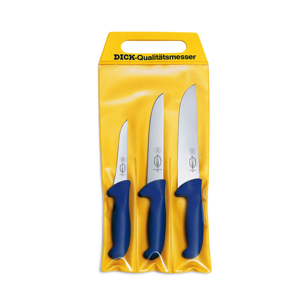F. DICK - ErgoGrip Messersatz, 3-tlg., 8255900 F. DICK - ErgoGrip Messersatz, 3-tlg., 8255900