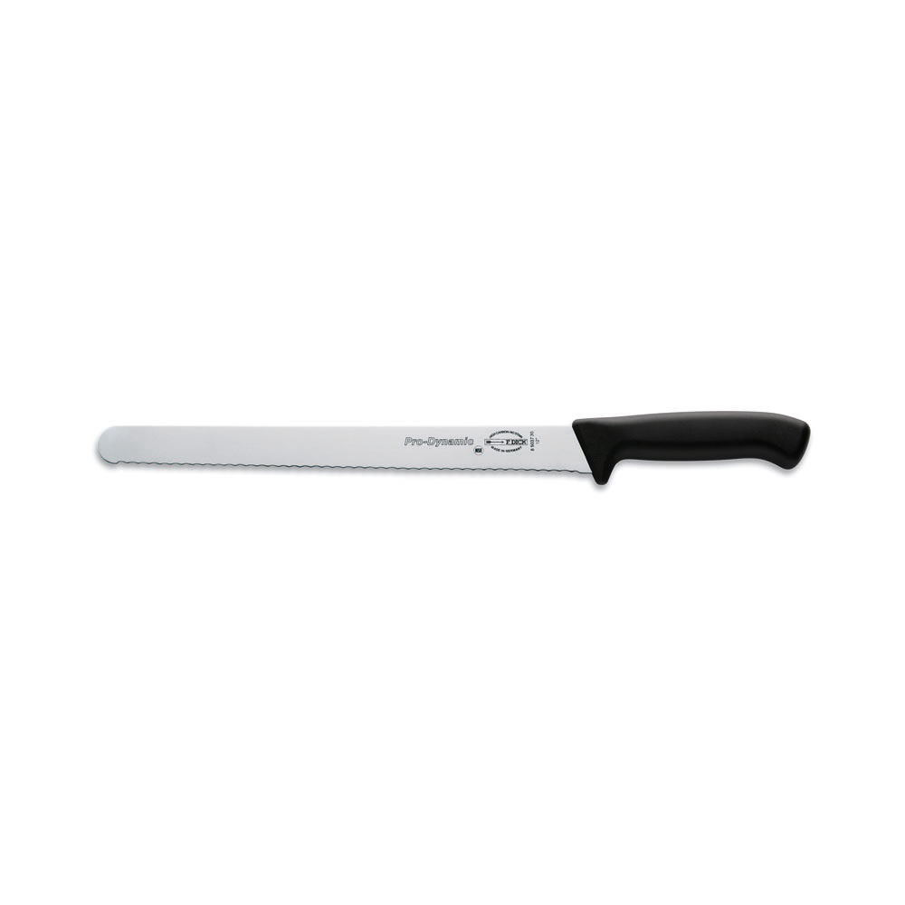 F. DICK - ProDynamic Aufschnittmesser, Wellenschliff, 30 cm, schwarz, 8503730