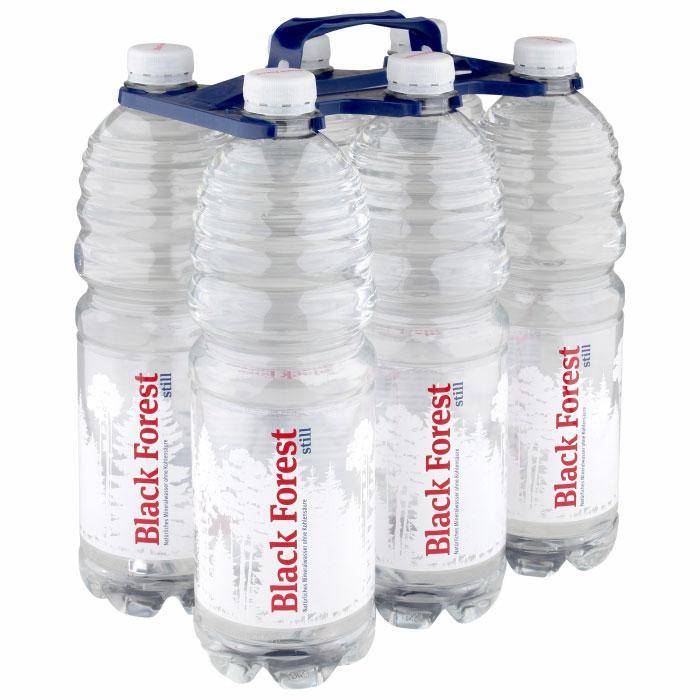 Black Forest - Mineralwasser Still, 6 x 1 l (inkl. Pfand) Black Forest - Mineralwasser Still, 6 x 1 l (inkl. Pfand)