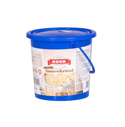 Hook - Frisches Sauerkraut, 1 kg Eimer