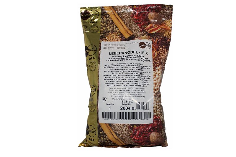 Hagesüd - Leberknödel-Mix, 1 kg Beutel Hagesüd - Leberknödel-Mix, 1 kg Beutel