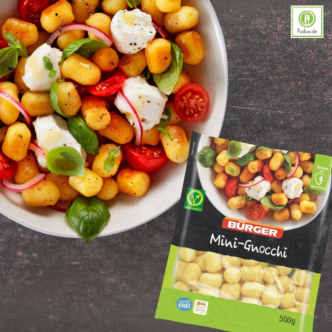 Bürger - Mini-Gnocchi, 500 g Beutel Bürger - Mini-Gnocchi, 500 g Beutel