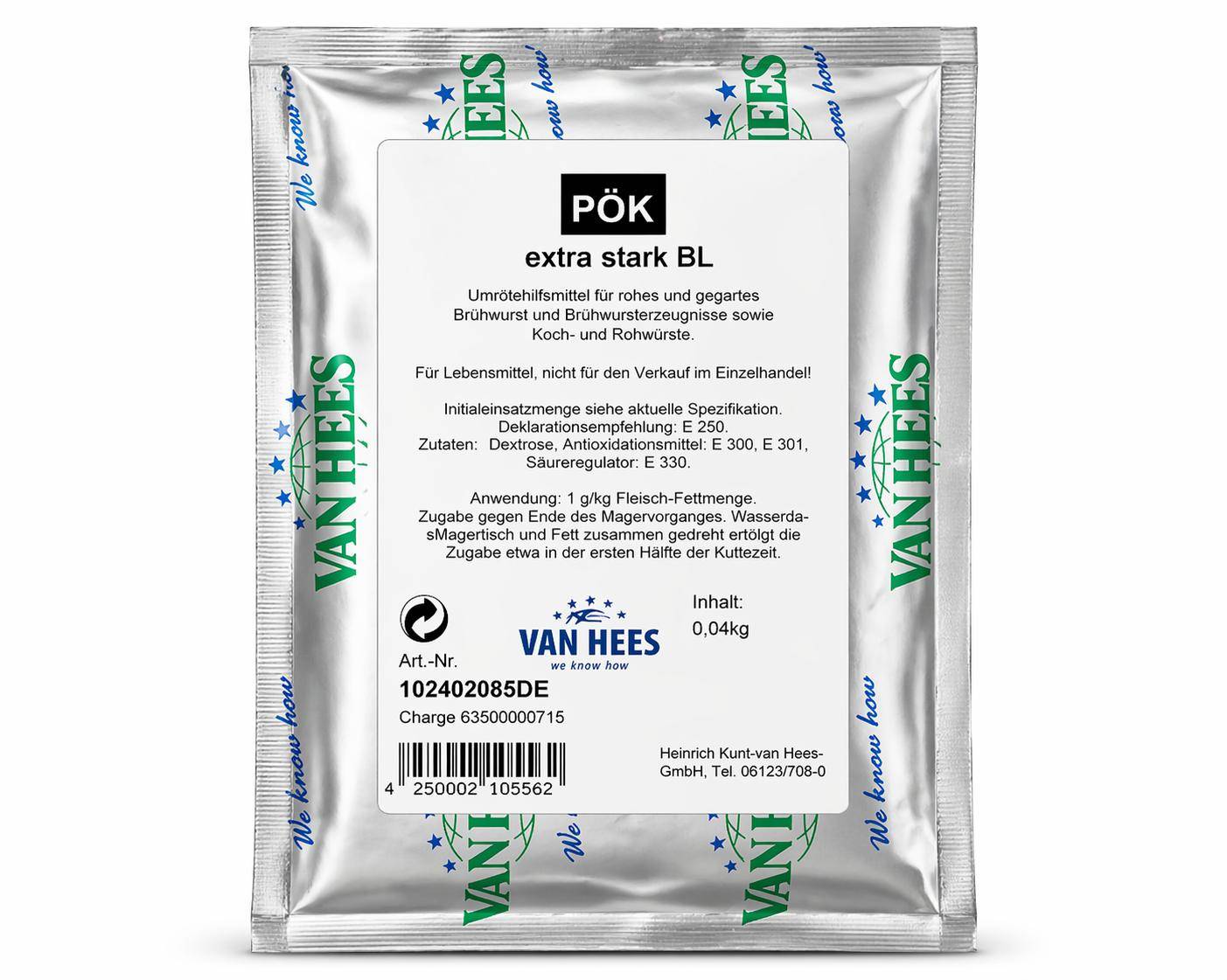 Van Hees - PÖK, extra Stark, 1 kg Beutel Van Hees - PÖK, extra Stark, 1 kg Beutel