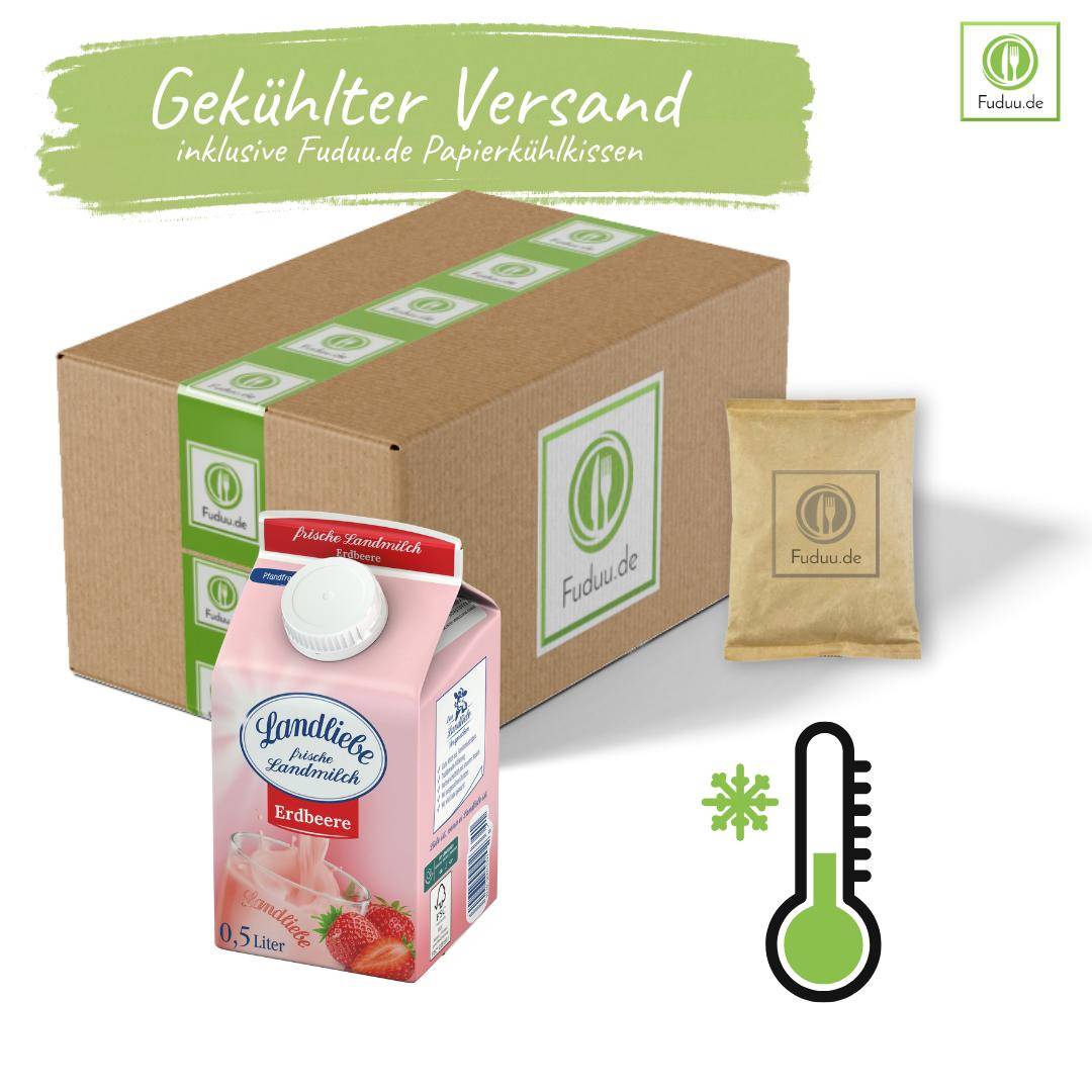 Landliebe - Erdbeere 1,5%, 10 x 0,5L