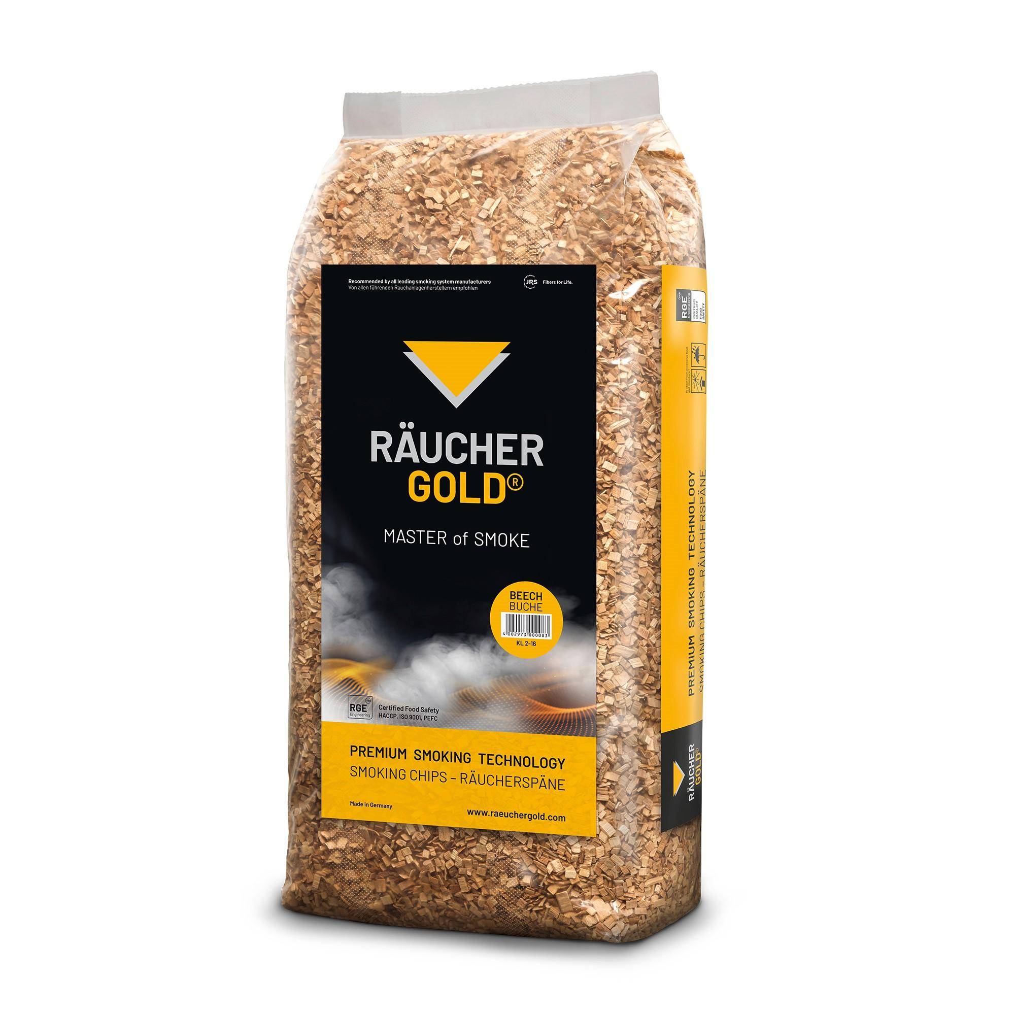 Räuchergold - Räucherspäne, KL 2/16, 15 kg Sack Räuchergold - Räucherspäne, KL 2/16, 15 kg Sack