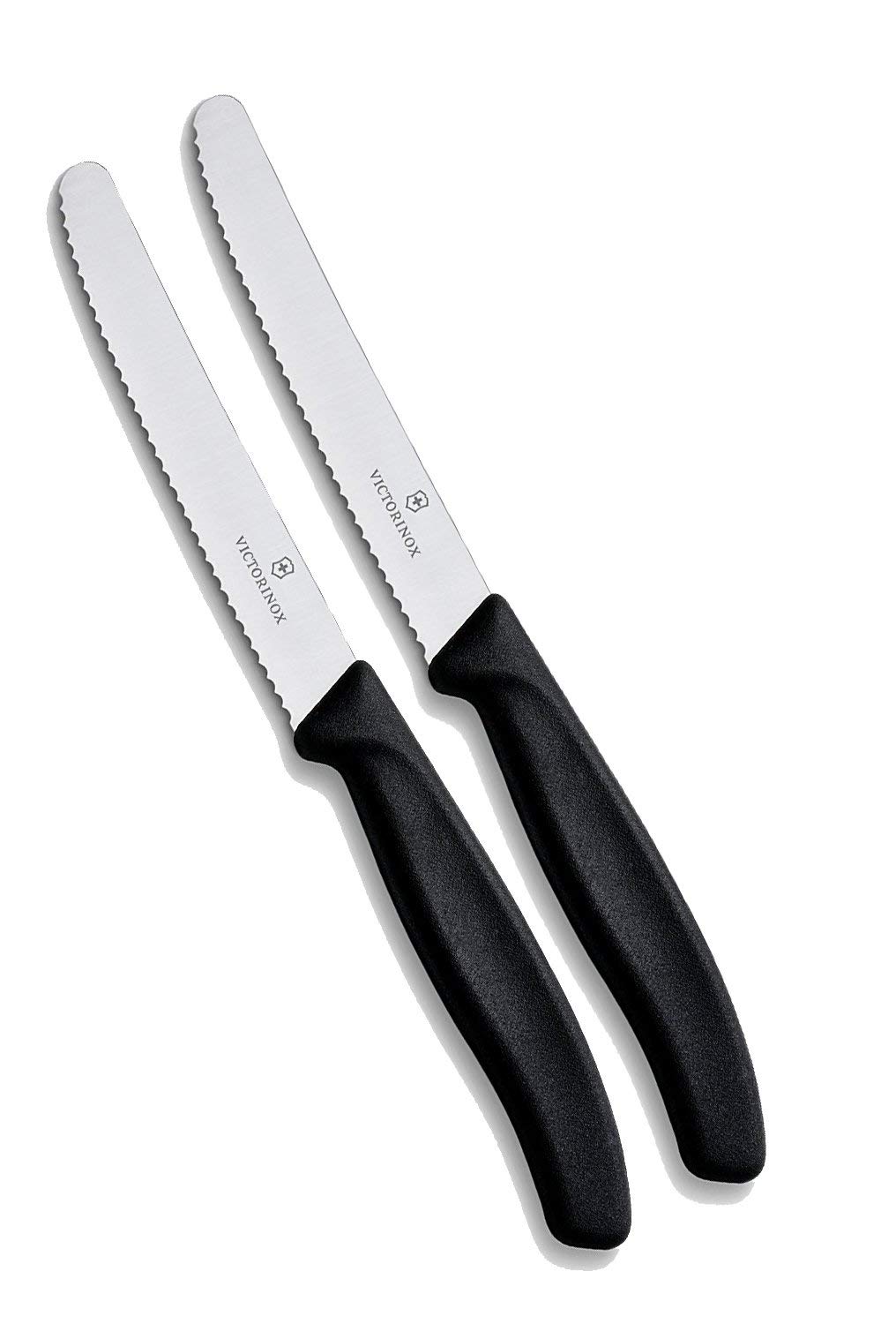 Victorinox - Tafelmesser-Set, schwarz, 67833. 2 Stück
